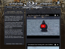 Tablet Screenshot of lucieroutfitters.com